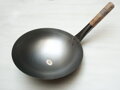 Tigaie wok 33 cm cu fund rotund