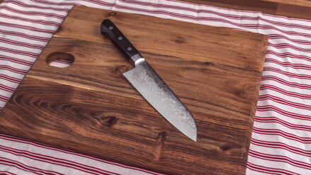 Cuțit japonez Santoku TAKAYUKI 170mm