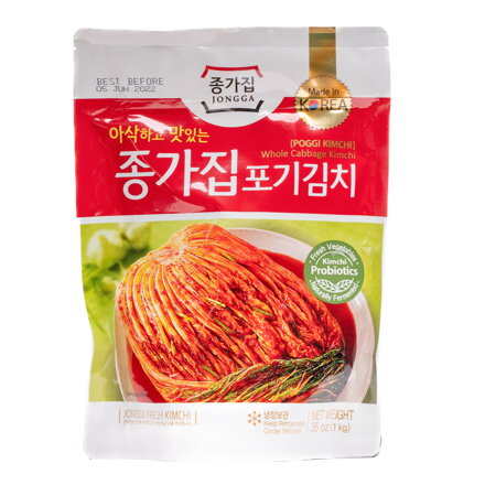 Varză întreagă kimchi Jongga Pogi 500g