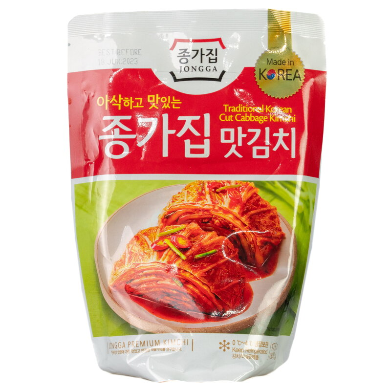 Kimchi din varză Chongga feliată 500g