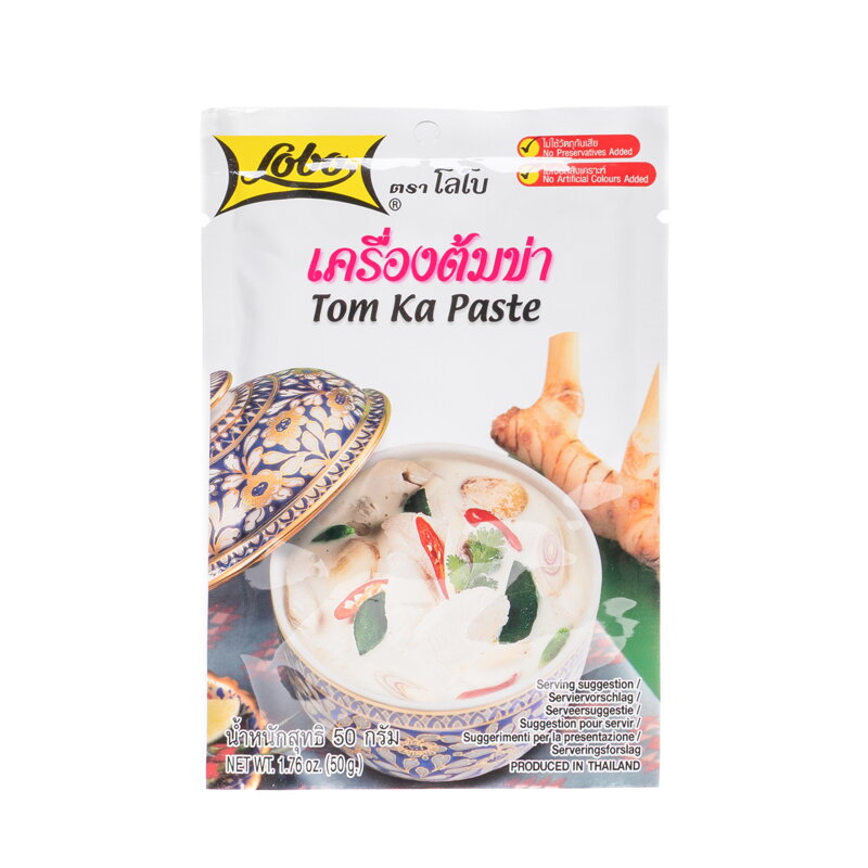 Pastă pentru supa Tom Kha LOBO 50g