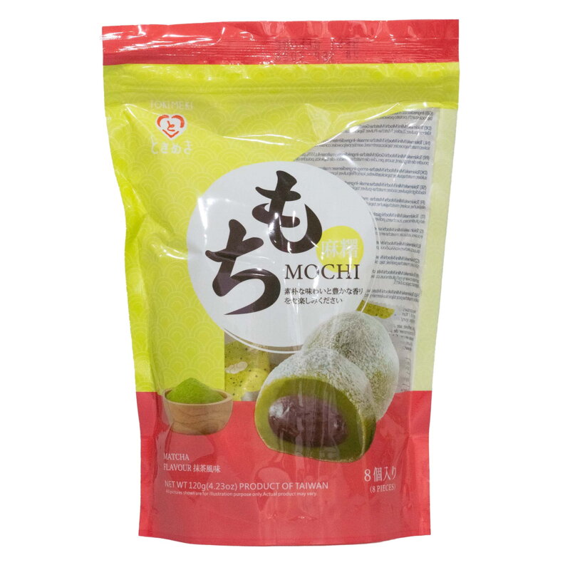 Mini Mochi Matcha Rice Cakes TOKIMEKI 120g