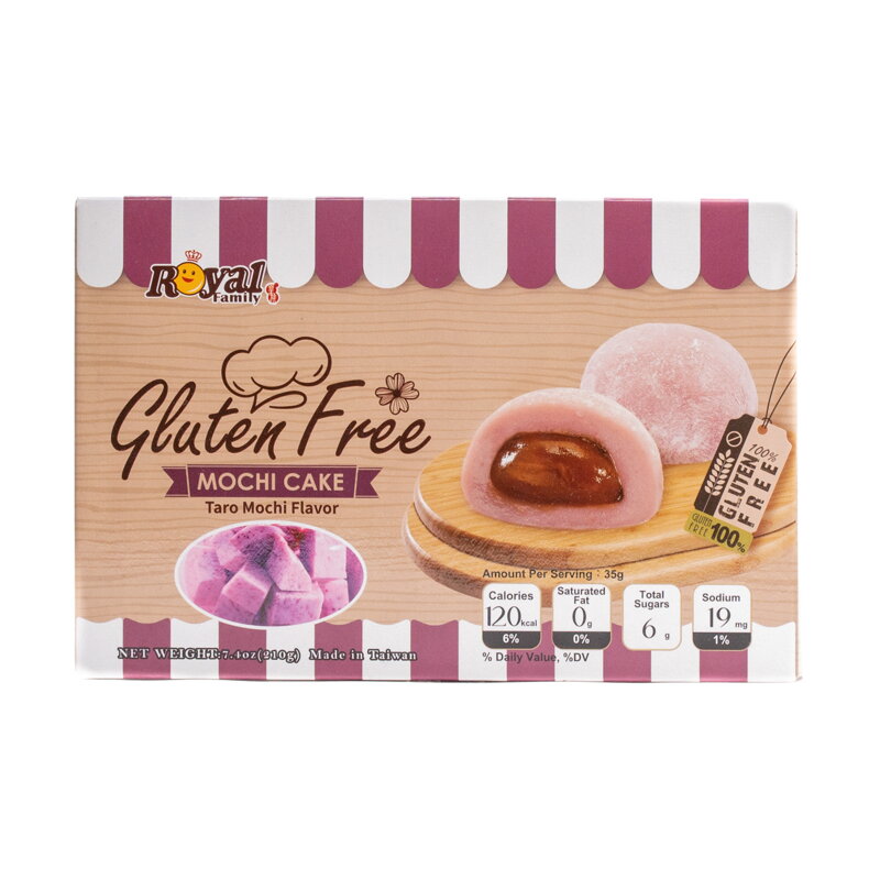 Prăjituri de orez Mochi Taro fără gluten 210g