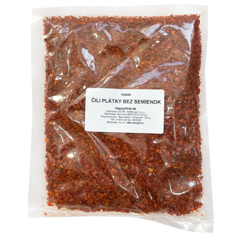 Felii de chilli fără semințe 100g