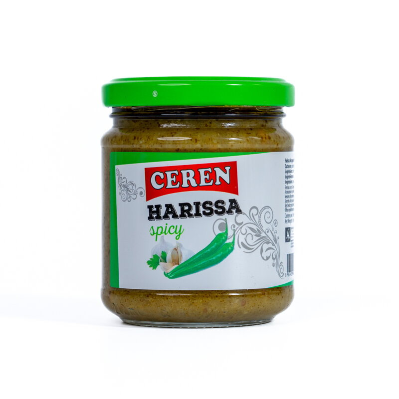 Sos de ardei iute Harissa verde 190g